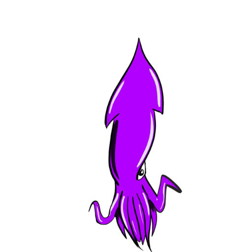 Purple squid avatar